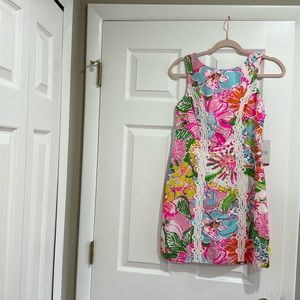 Short spring floral Lily dress